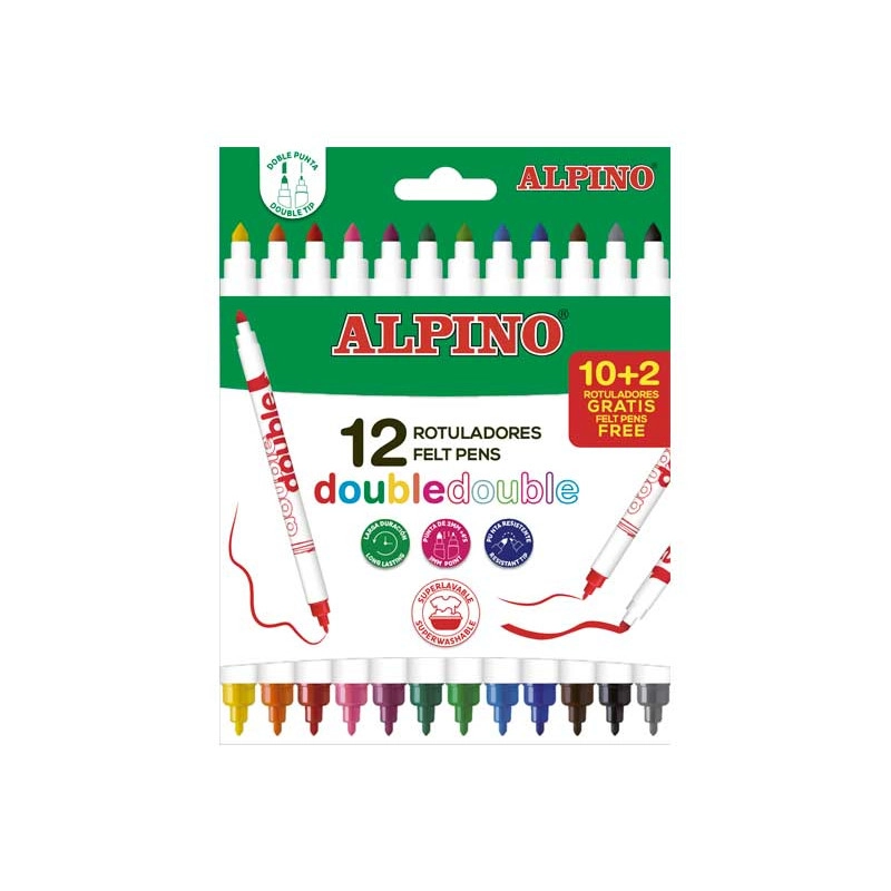 FLOMASTERI DOUBLE MASATS ALPINO 10+2 AR002013N 12/1