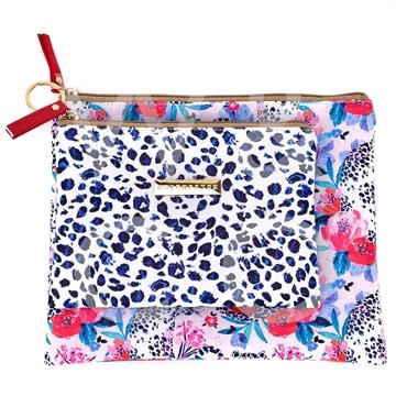 KOZMETIČKA TORBA WIDDOP FRIDA LEOPARD STORY SET OF 2 LEATHERETTE SP3144