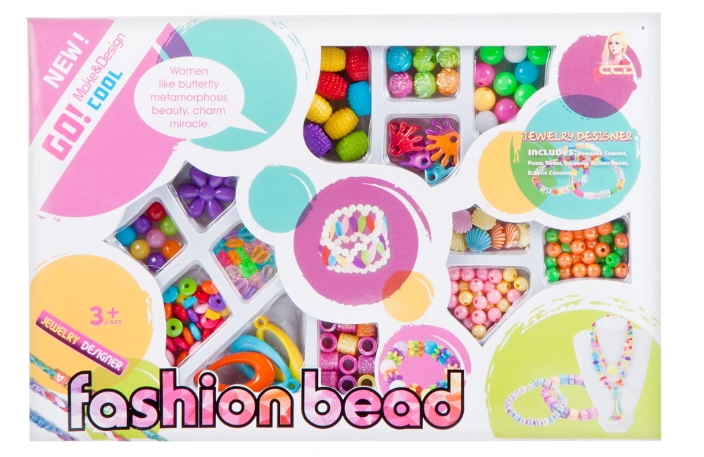 IGRAČKA SET PERLICA ZA PRAVLJENJE NAKITA EURO-TRADE 462476