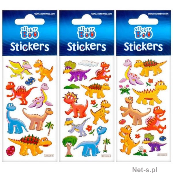 STIKERI DINOSAURS EURO-TRADE 382532