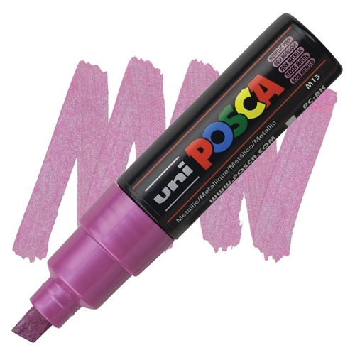 MARKER KOSI UNI POSCA METALLIC ROZI PC-8K 6354