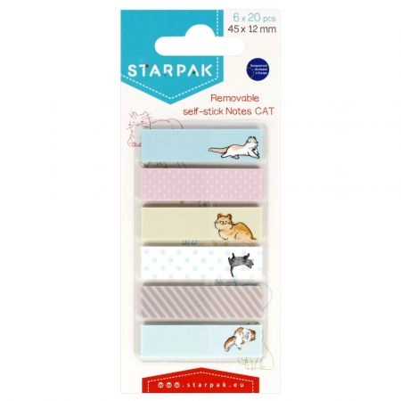 OZNAČIVAČ STRANICA 45X12 120L 6 BOJA EURO-TRADE CAT 505503