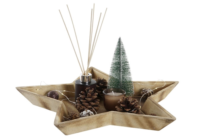 NOVOGODIŠNJA DEKORACIJA ITEM LED 41X40X27 100ML/20 AROMA DIFFUSER NV-198322