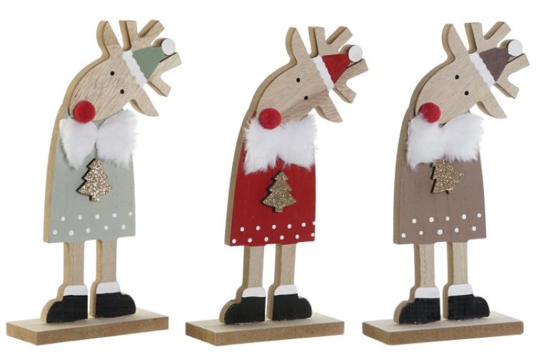 NOVOGODIŠNJA FIGURA ITEM 12X4,5X21 REINDEER 3 MOD NV-207166