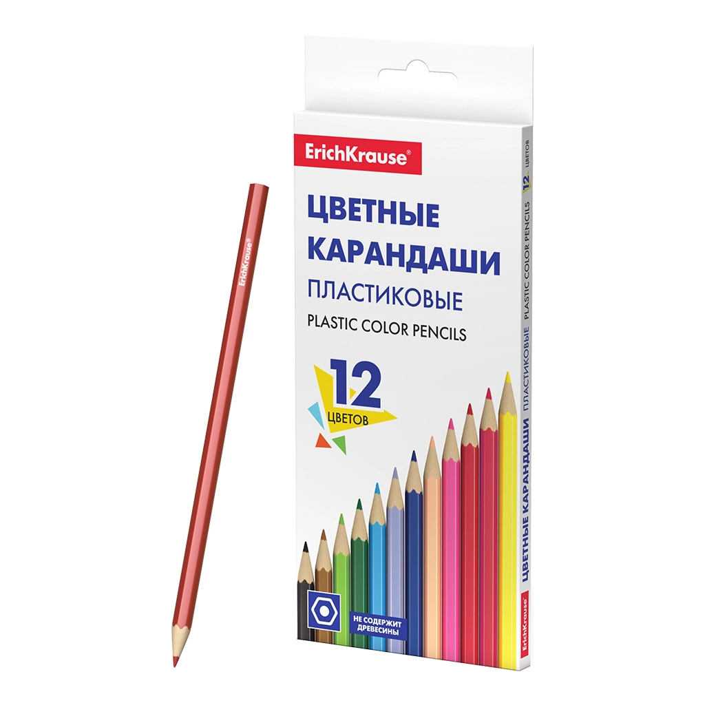 PLASTIČNE BOJICE ERICHKRAUSE HEXAGONAL 53361 12/1