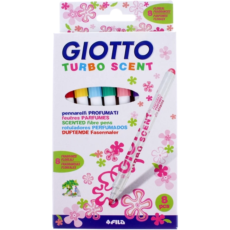 FLOMASTERI GIOTTO TURBO SCENT 8/1