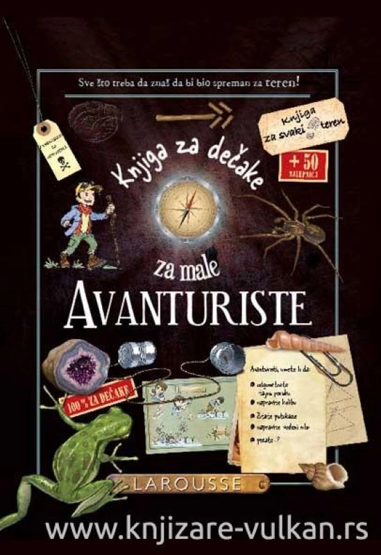 KNJIGA ZA DEČAKE ZA MALE AVANTURISTE