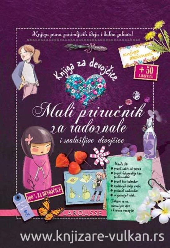 KNJIGA ZA DEVOJČICE LAROUSSE Vulkan