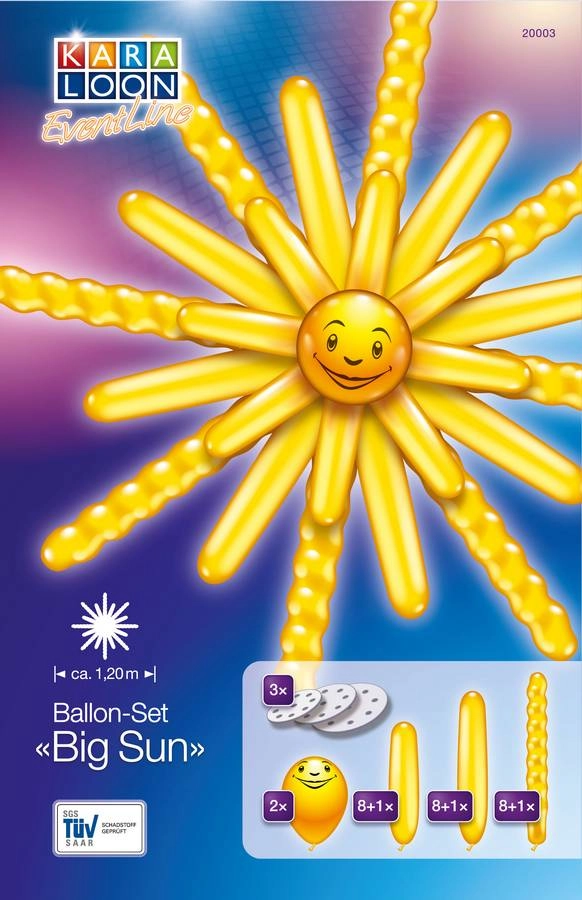 BALONI SET BIG SUN 20003