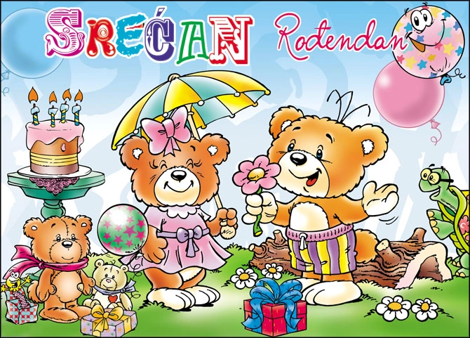 ČESTITKA ZA ROĐENDAN SHOCK 3-EDC 046