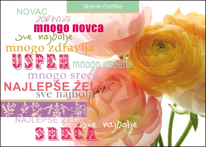 ČESTITKA SHOCK 3-BW 305