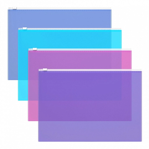 FASCIKLA SA ZIPOM A4 ERICHKRAUSE MIX BOJA 47069