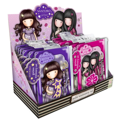 921GJD02 GORJUSS S&B- Stationery Sets In A Display