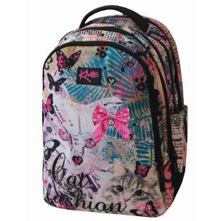 44868 ŠKOLSKI RUKSAK 2U1 CAT FASHION