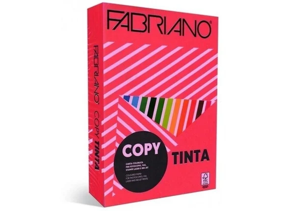 FOTOKOPIR PAPIR A4 80G CRVENI FABRIANO 60521297 1/500