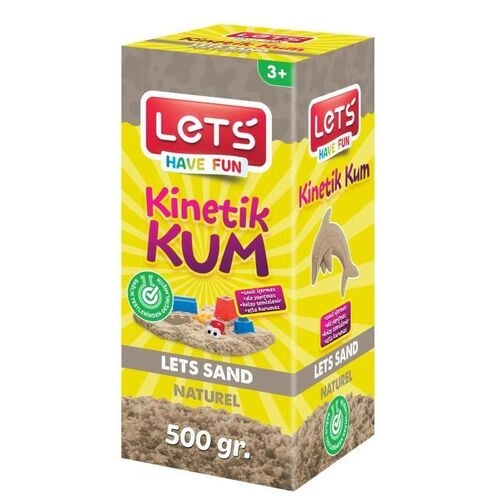 KINETIČKI PIJESAK 500G LETS BEŽ L-10178 (24)