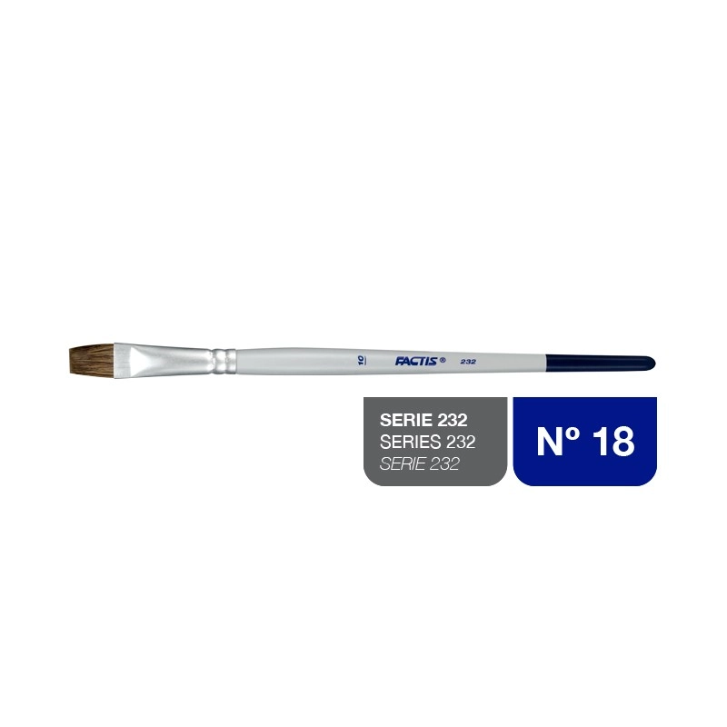 ČETKICA 18 RAVNA FACTIS F0423218 1/1