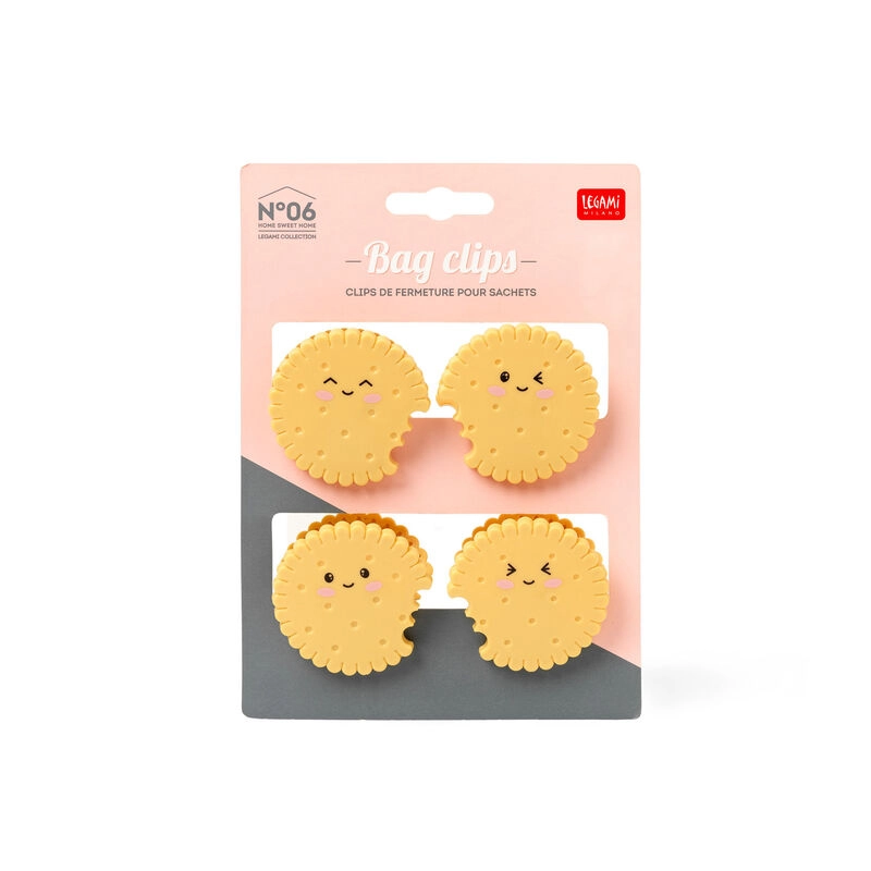 ŠTIPALJKE ZA KESE LEGAMI COOKIE CLIP0003 4/1