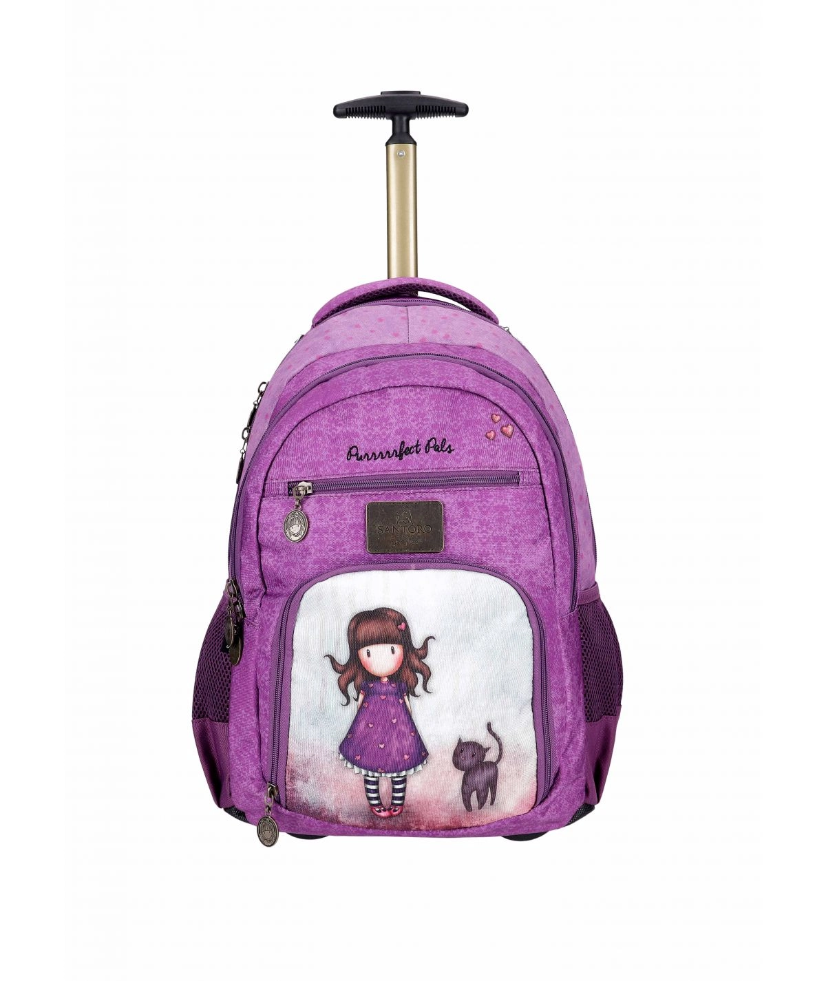 ŠKOLSKA TORBA TROLLEY SANTORO 21GJS203-PUR 24L