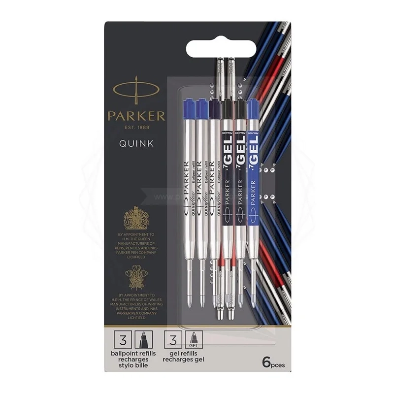 REFIL ZA HEMIJSKU OLOVKU PARKER DISCOVERY -BLISTER 160884 6/1