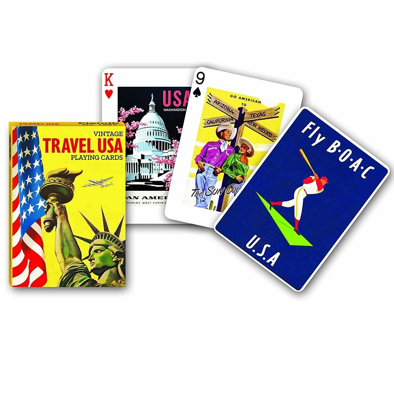 KARTE TRAVEL USA PIATNIK SFŽ