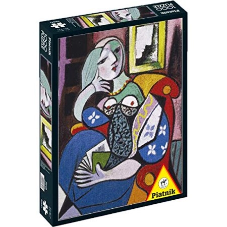 PUZZLE 1000 PIATNIK LADY WITH BOOK