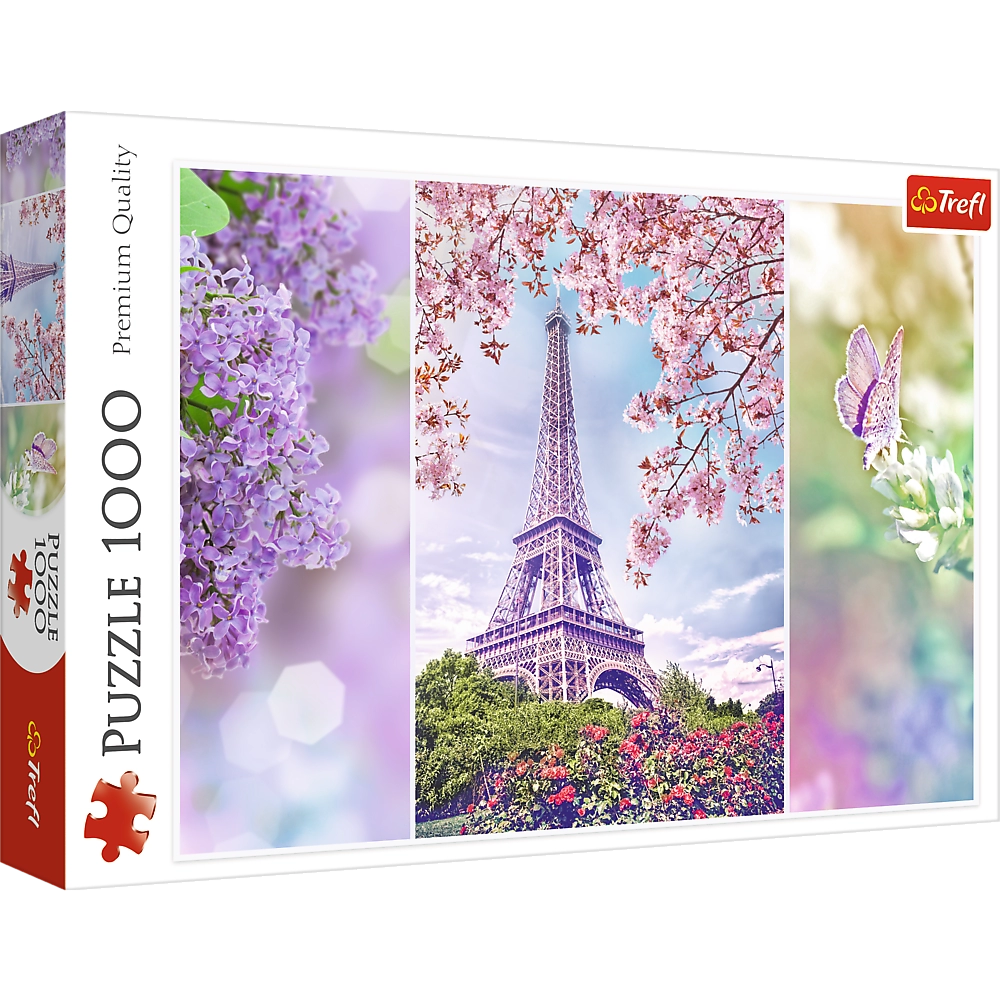 PUZZLE 1000 TREFL SPRING IN PARIS 10409