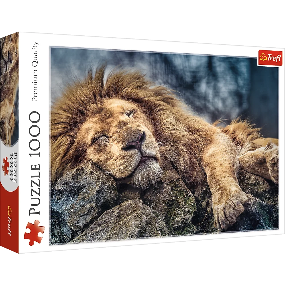 PUZZLE 1000 TREFL SLEEPING LION 10447