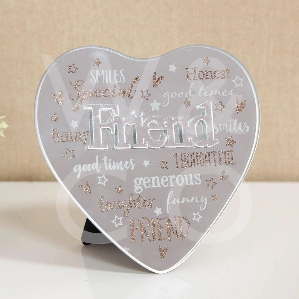 OGLEDALO STONO WIDDOP PLAQUE - FRIENDS 61457FR