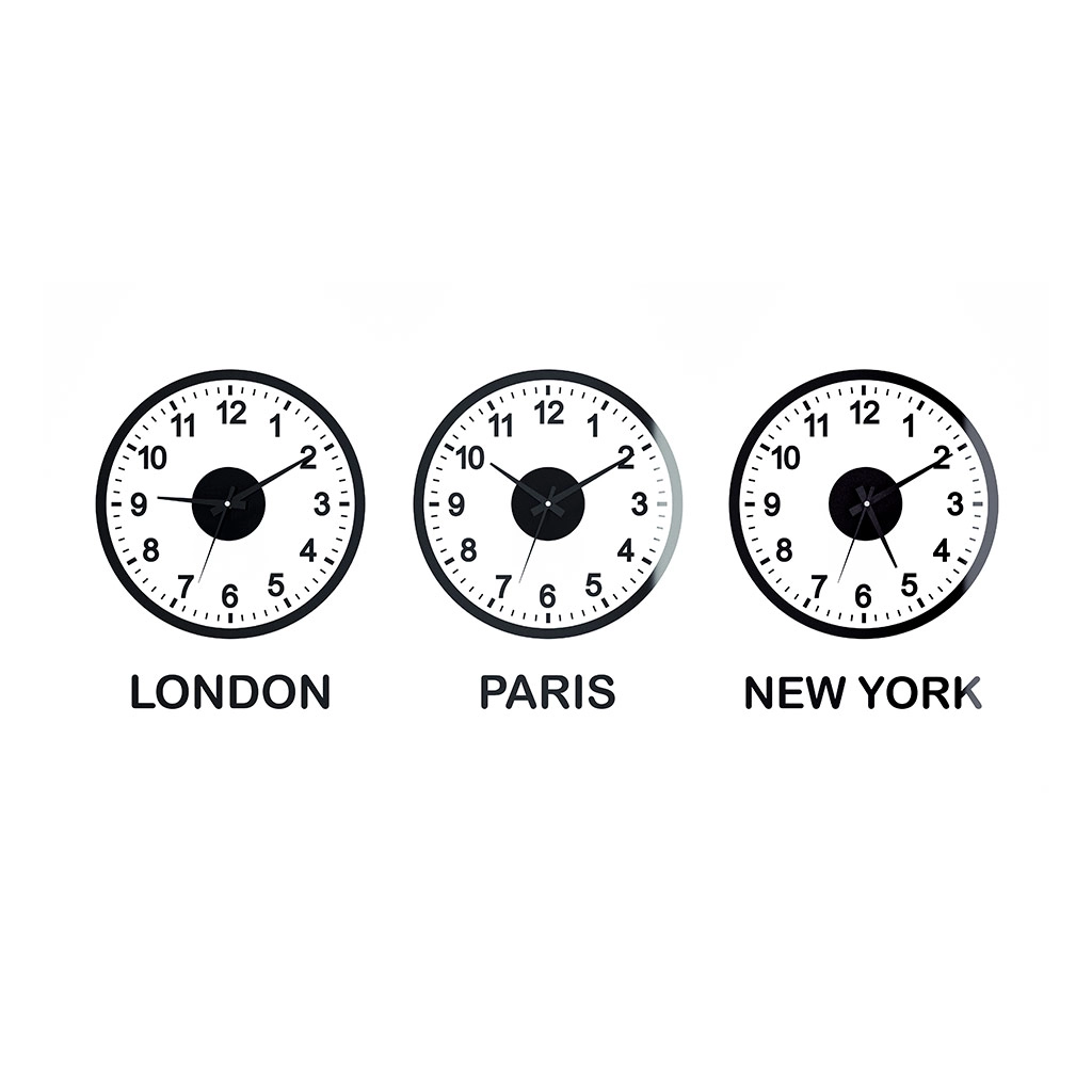 SAT ZIDNI BALVI WORLD CLOCK 26489