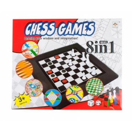 DRUŠTVENA IGRA 8U1 EURO-TRADE 442871