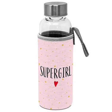 FLAŠA STAKLENA 350ML PPD SUPERGIRL 461301