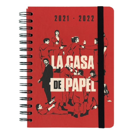 ROKOVNIK A5 2021/2021 ERIK MONEY HEIST AGESVA52117