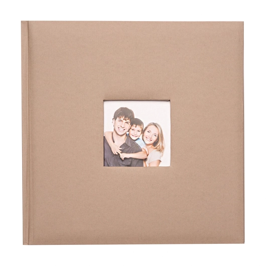 FOTO ALBUM 24X24 ERIK LIGHT BROWN AF242407