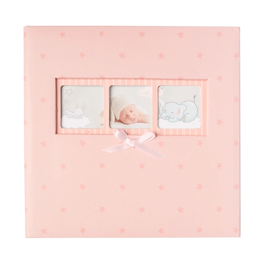 FOTO ALBUM 10X15 ERIK MEMO BABY POLKA PINK AF200101507