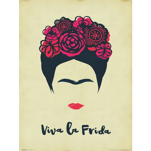 POSTER ERIK FK VIVA LA FRIDA P30X40CM0060