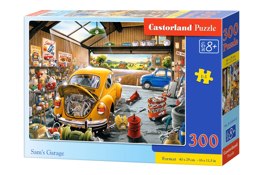 PUZZLE 300 CASTOR SAMS GARAGE B-030415