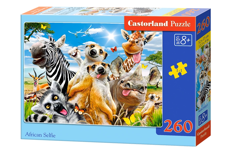 PUZZLE 260 CASTOR AFRICAN SELFIE B-27552-1