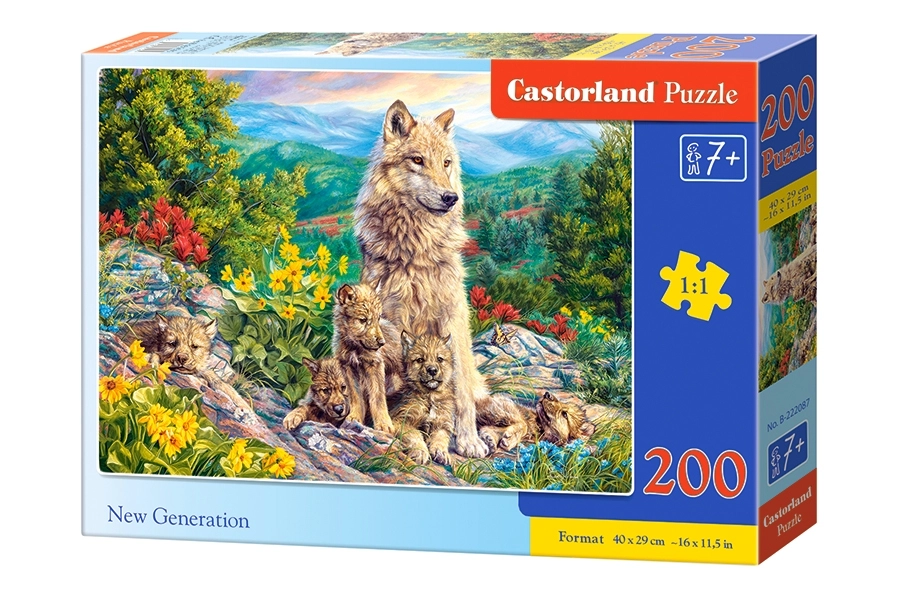 PUZZLE 200 CASTOR NEW GENERATION B-222087