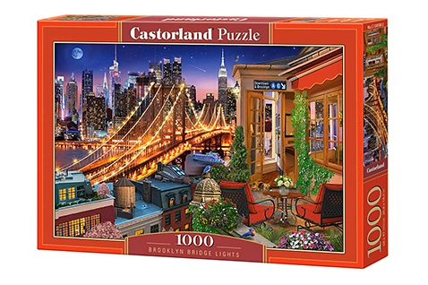 PUZZLE 1000 CASTOR BROOKLYN BRIDGE LIGHTS C-104598-2