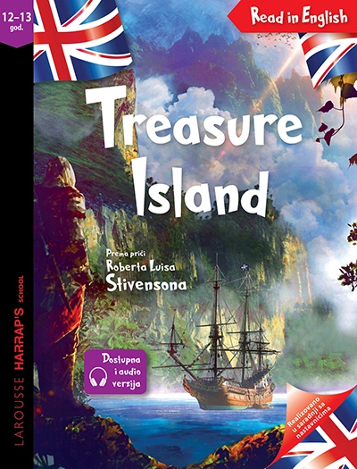 TREASURE ISLAND - Read in English