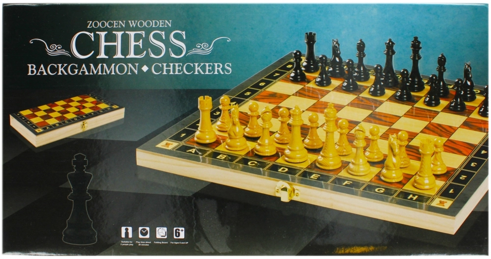 ŠAH EURO-TRADE 35X18X4 CM PUD 60 483060