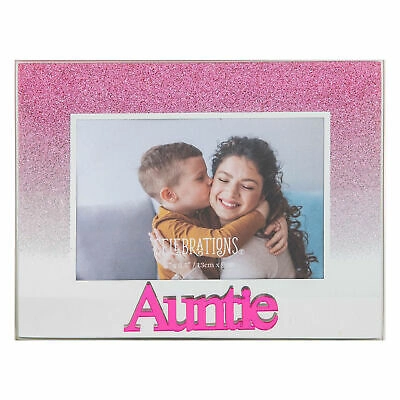 RAM ZA SLIKE 5X3.5 WIDDOP PINK GLITTER GLASS-AUNTIE FG602A