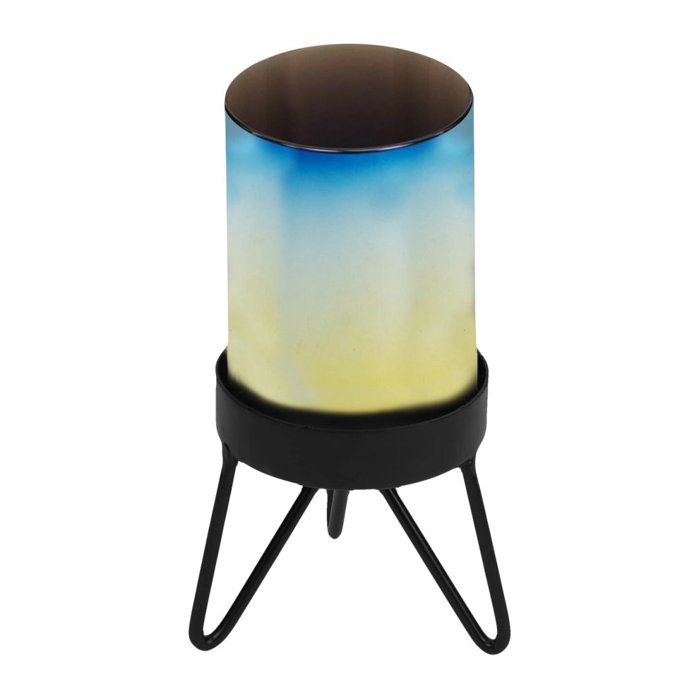 SVIJEĆNJAK WIDDOP GLASS TEALIGHT ON STAND 15CM HE1292