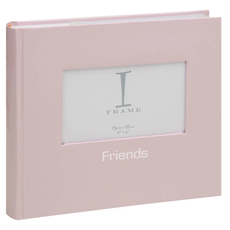 FOTO ALBUM 10X15 WIDDOP WITH COVER APERTURE-PINK IF25346BP