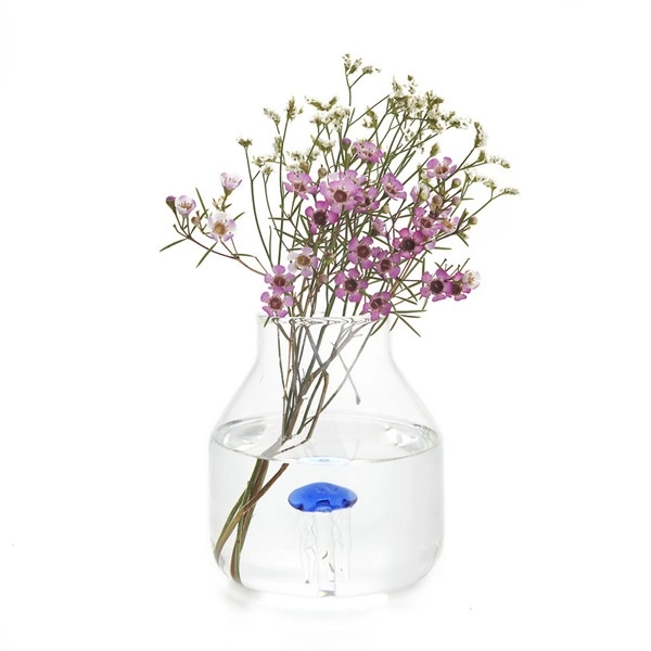 VAZA BALVI ATLANTIS MEDUSA CONICAL BLUE 27367