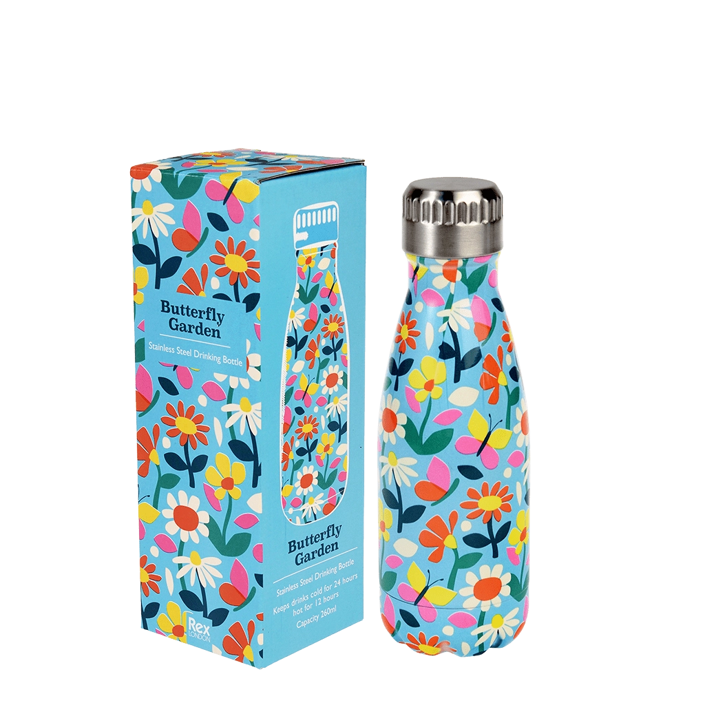 FLAŠA TERMOS 260ML REX BUTTERFLY GARDEN STAINLESS 29569