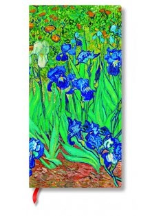 ROKOVNIK PAPERBLANKS VAN GOGH'S IRRISES SLIM