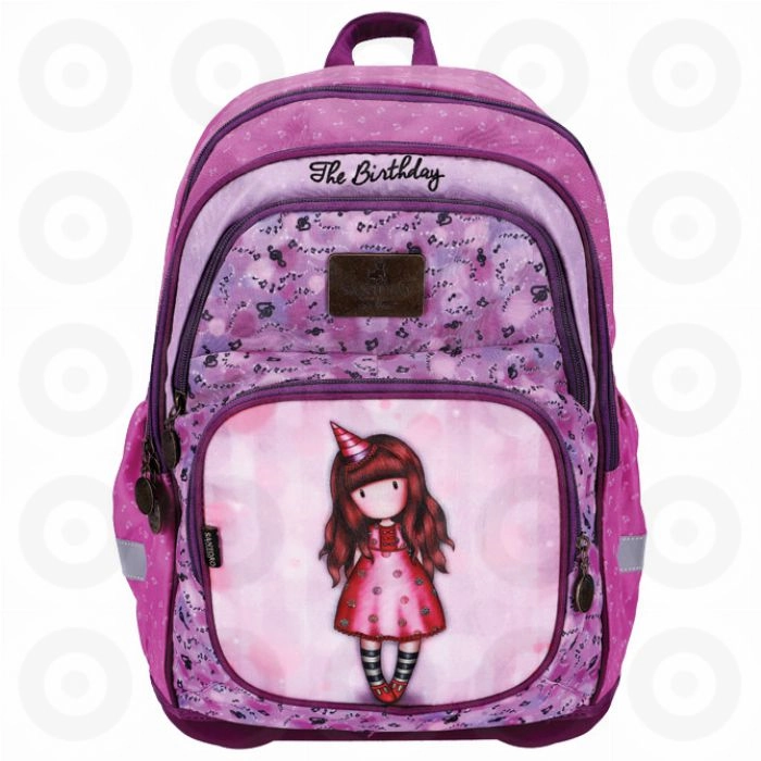 ŠKOLSKA TORBA GORJUSS MANAL GLITTER SHINY THE BIRTHDAY 22GJS906-TB