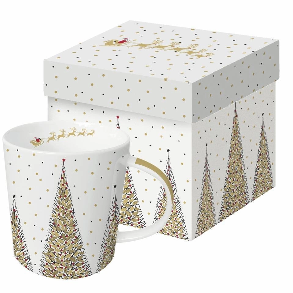 NOVOGODIŠNJA ŠOLJA PPD JOYEUX NOEL GOLD TREND 604186